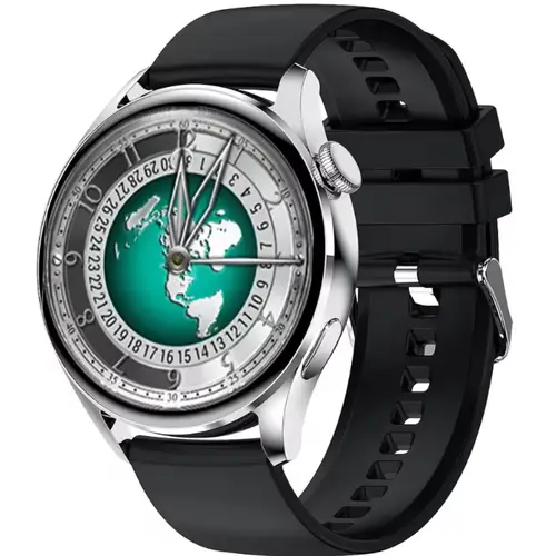 GT5 Smart Watch in Silver — front view