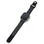 H20 8 Ultra Smart Watch in Black — front view