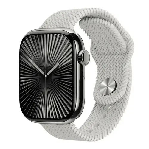 HK11 Pro Max Smart Watch in Silver — front view