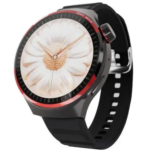 HW10 Pro Smartwatch in Black — front view