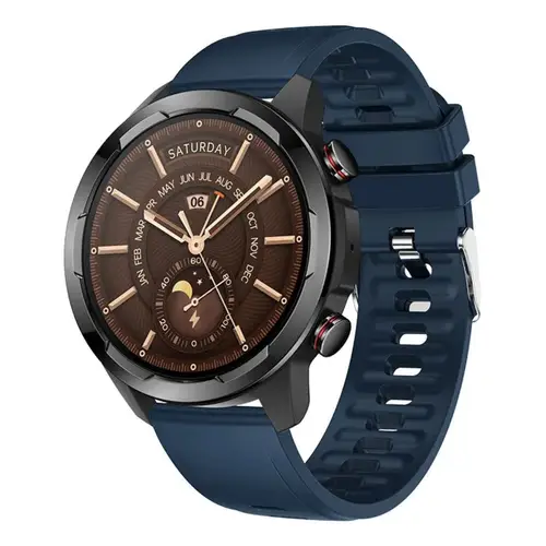 HX08 Smart Watch in Blue — front view
