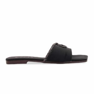 Black Casual Slipper For Women CL2246