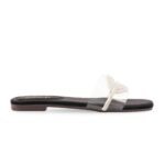 Black Casual Slipper For Women CL2172