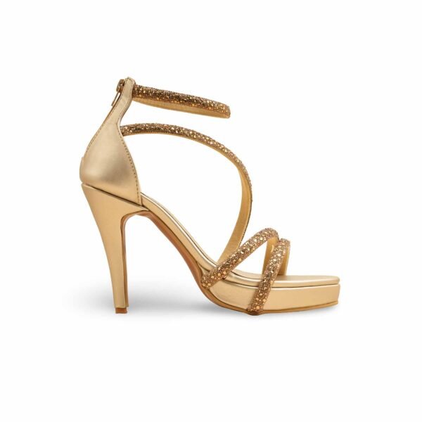 Golden Fancy Bridal Sandal FN6149