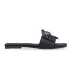 Black Casual Slipper For Women CL2224