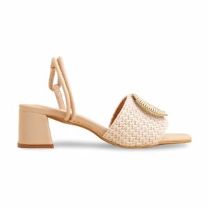 Cream Formal Sandal FR5423