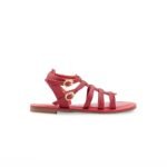 Girls Maroon Casual Sandal KD5791
