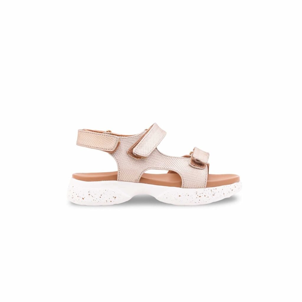 Girls Golden Formal Sandal KD5752