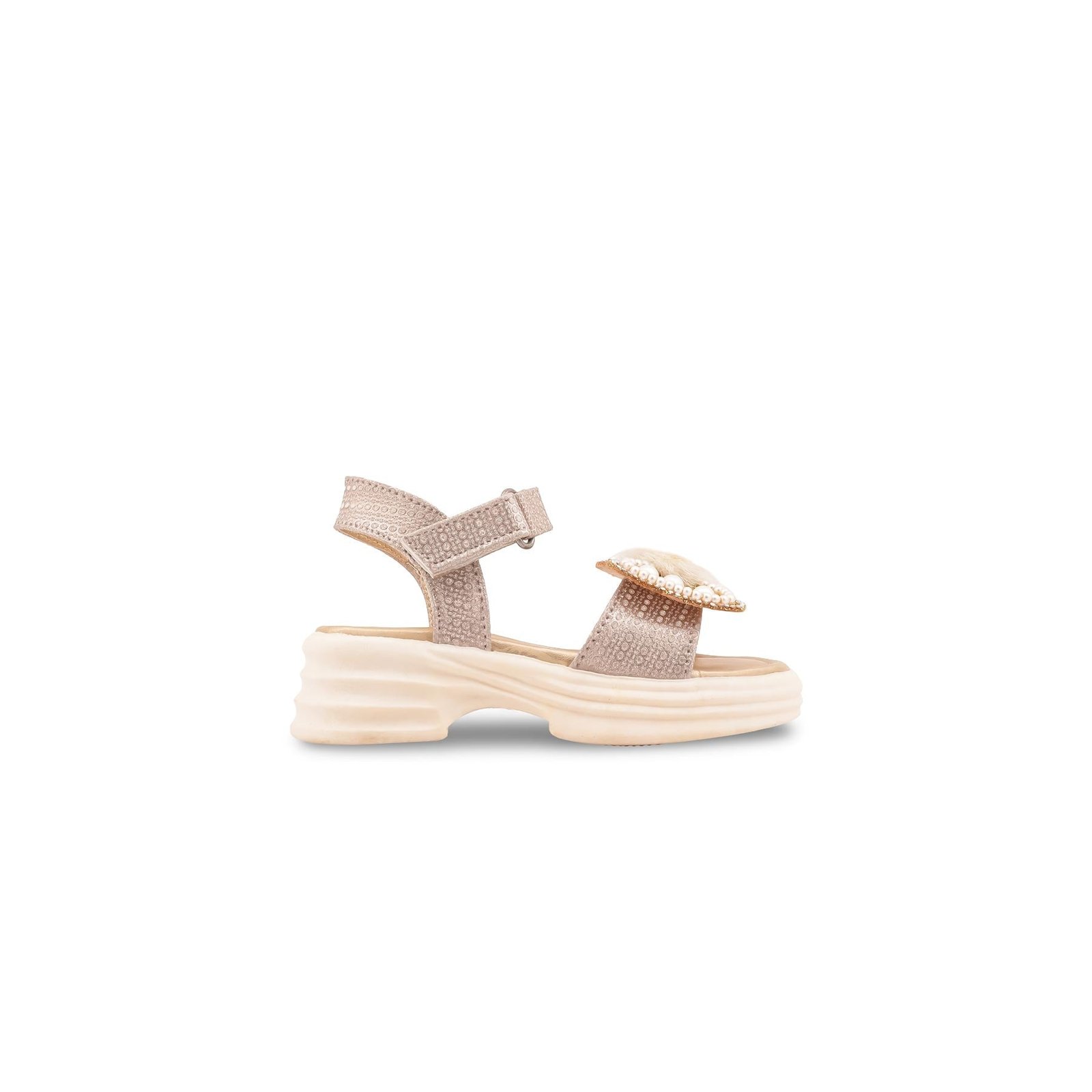 Girls Golden Fancy Sandal KD5821