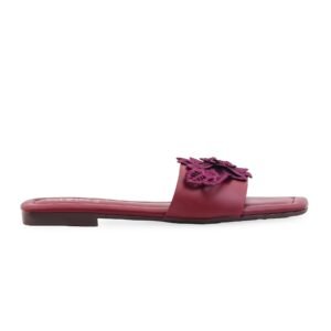 Maroon Casual Slipper For Women CL2272