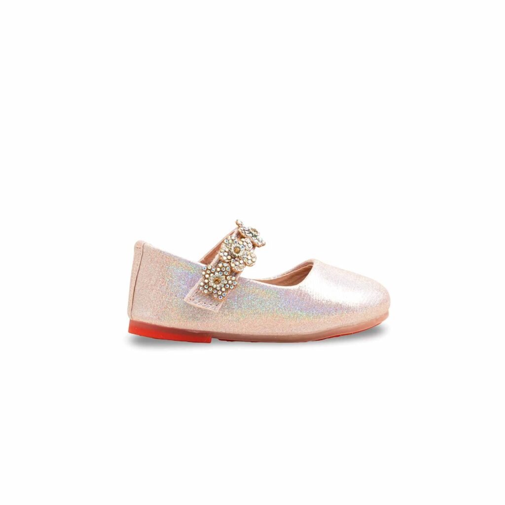 Girls Pink Fancy Pumps KD2581