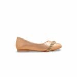 Girls Peach Fancy Pumps KD2562