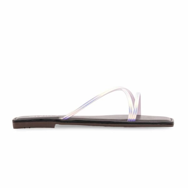 Black Casual Slipper For Ladies CL2319