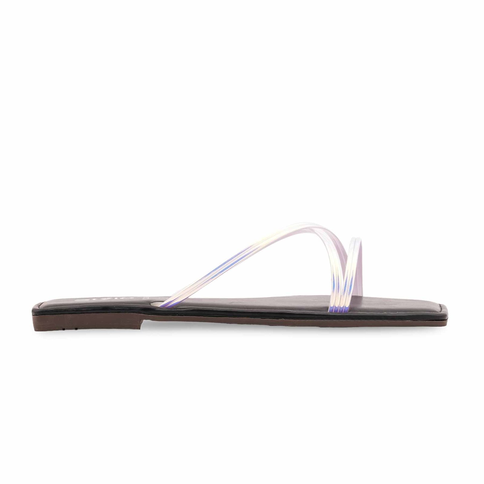 Black Casual Slipper For Ladies CL2319