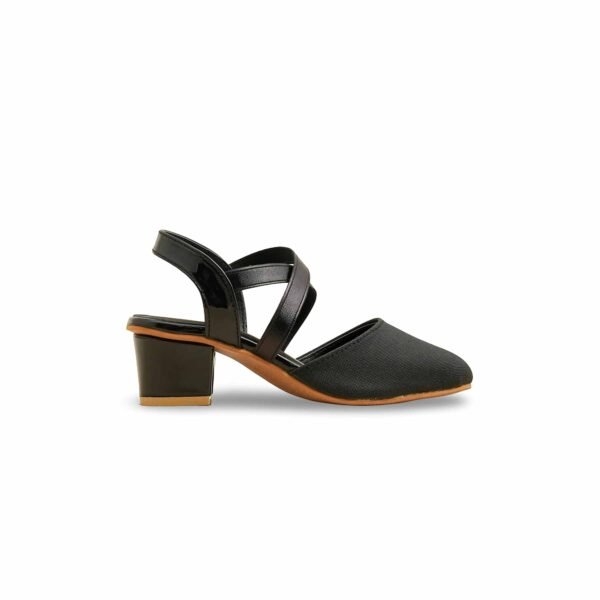 Girls Black Fancy Pumps KD2586