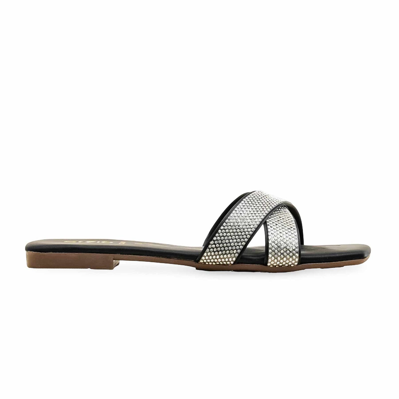 Black Casual Slipper CL2097