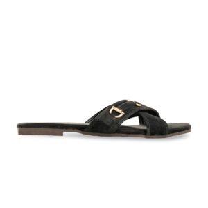 Black Casual Slipper CL2066