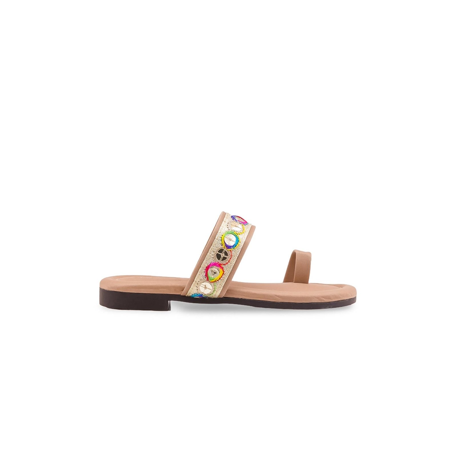Girls Golden Casual Slipper KD5921