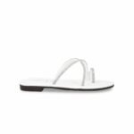 Girls White Casual Slipper KD5528