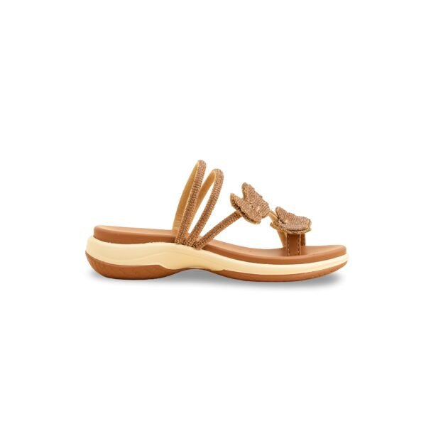 Girls Golden Fancy Slipper KD5717