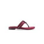 Girls Maroon Fancy Slipper KD5952