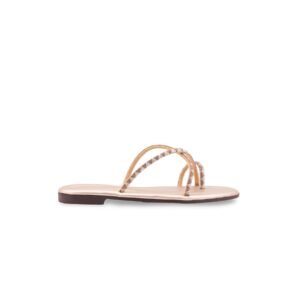 Girls Golden Fancy Slipper KD5912