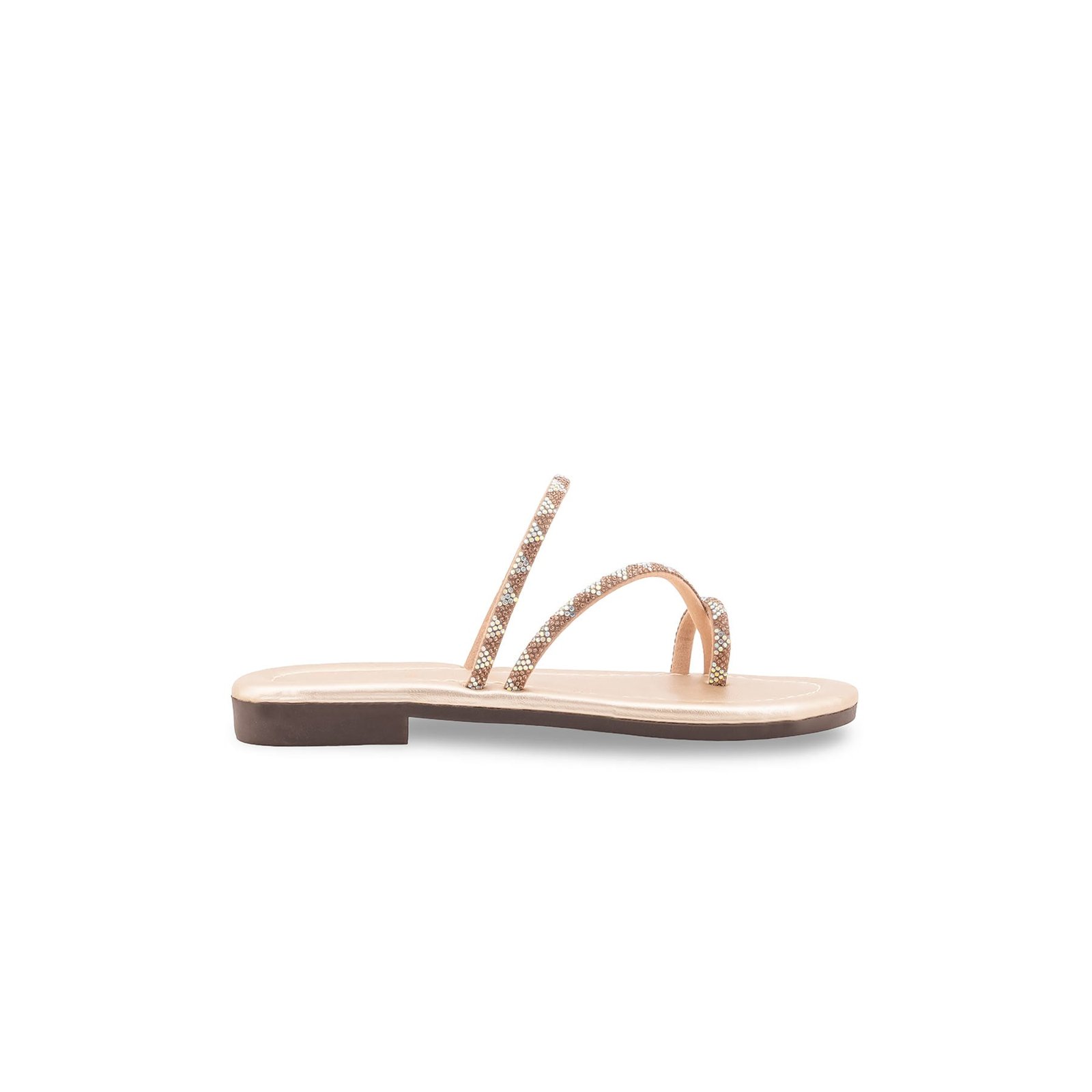 Girls Golden Fancy Slipper KD5916