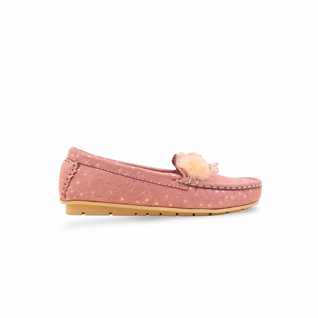 Girls Seagreen Formal Moccasin KD2598
