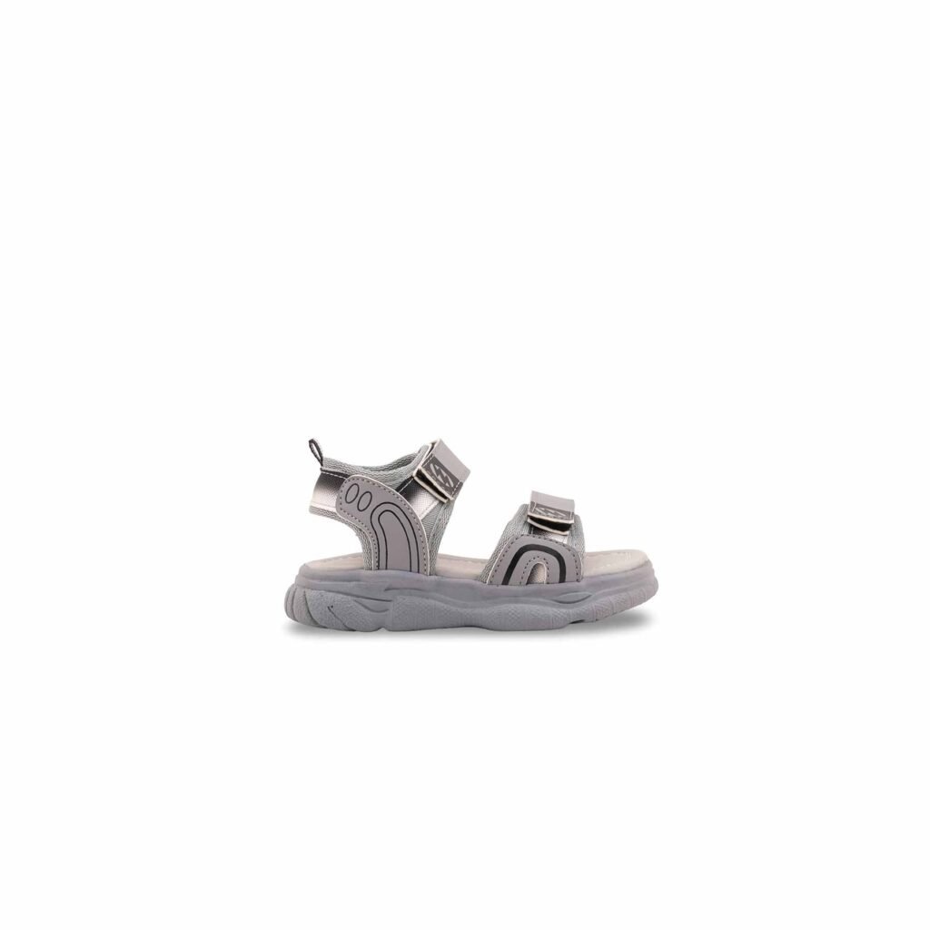 Boys Grey Casual Sandal KD4983