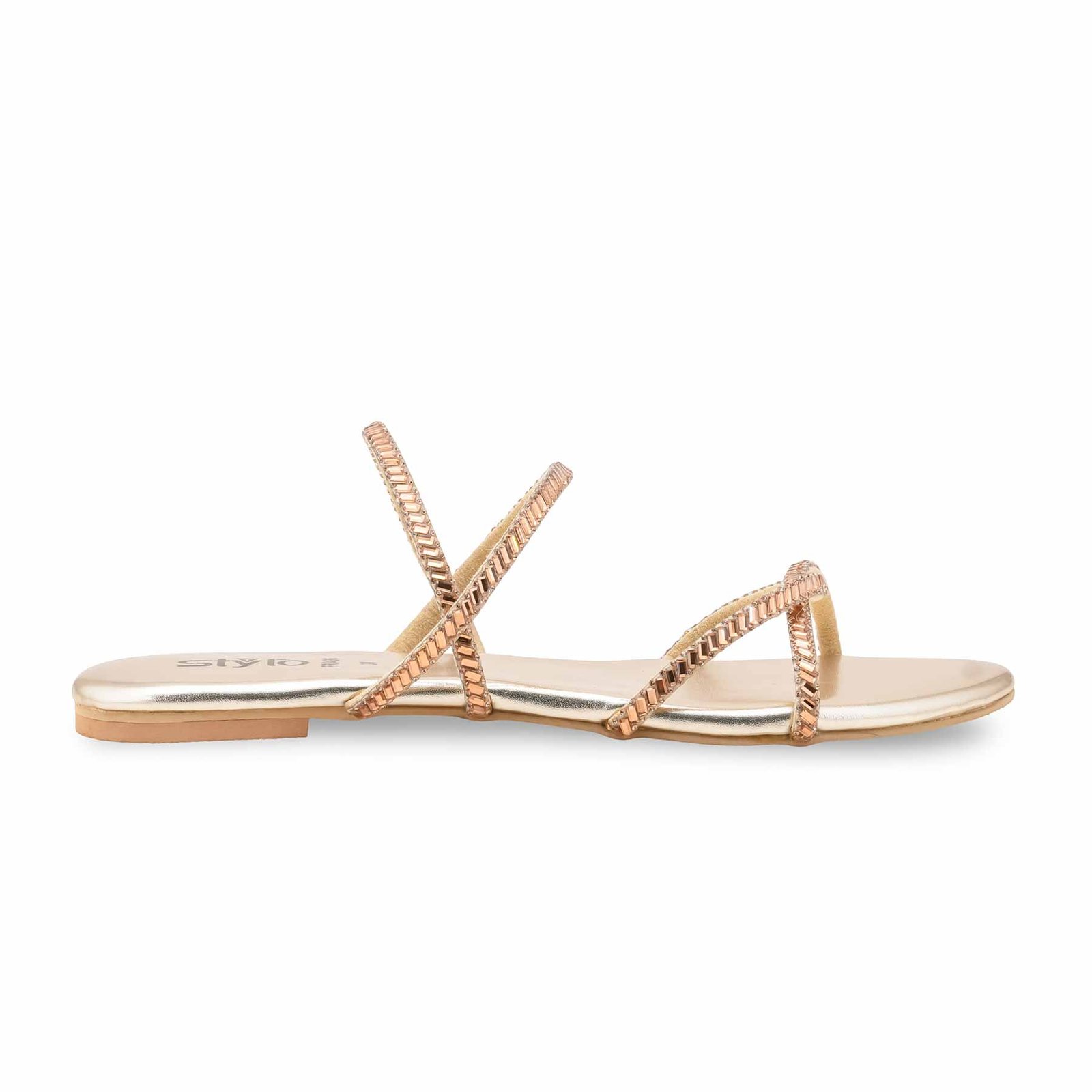 Golden Formal Women Slipper FR8496