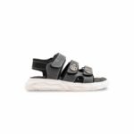 Boys Black Casual Sandal KD9965