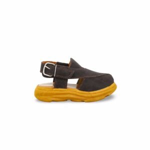 Boys Black Peshawari Chappal KD9955