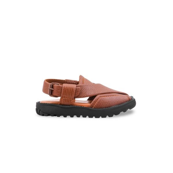 Boys Brown Peshawari Chappal KD4988