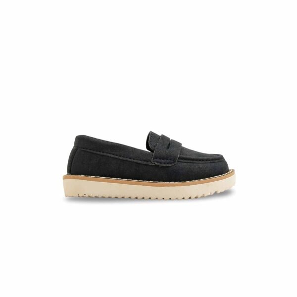 Boys Black Formal Moccasin KD2528