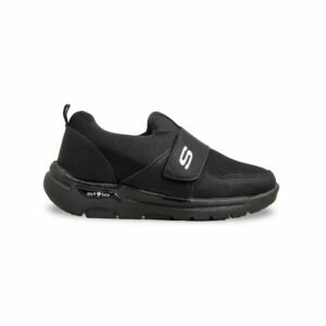 Boys Black Casual Canvas KD2533