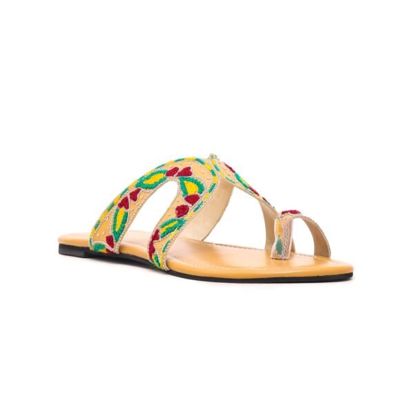 Maroon Ethnic Chappal EC0196