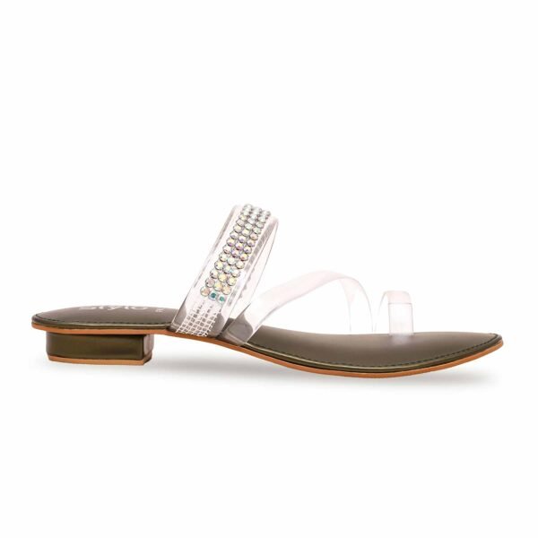 img-1-2959 Olive Fancy Chappal FN0750