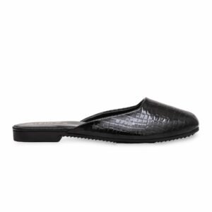 Black Casual Mule CL1858