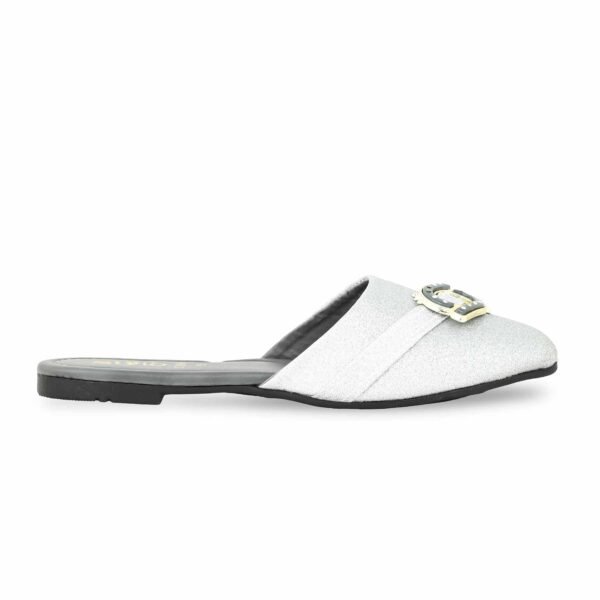 Silver Casual Mule CL1868