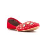 Red Casual Khussa EC8029