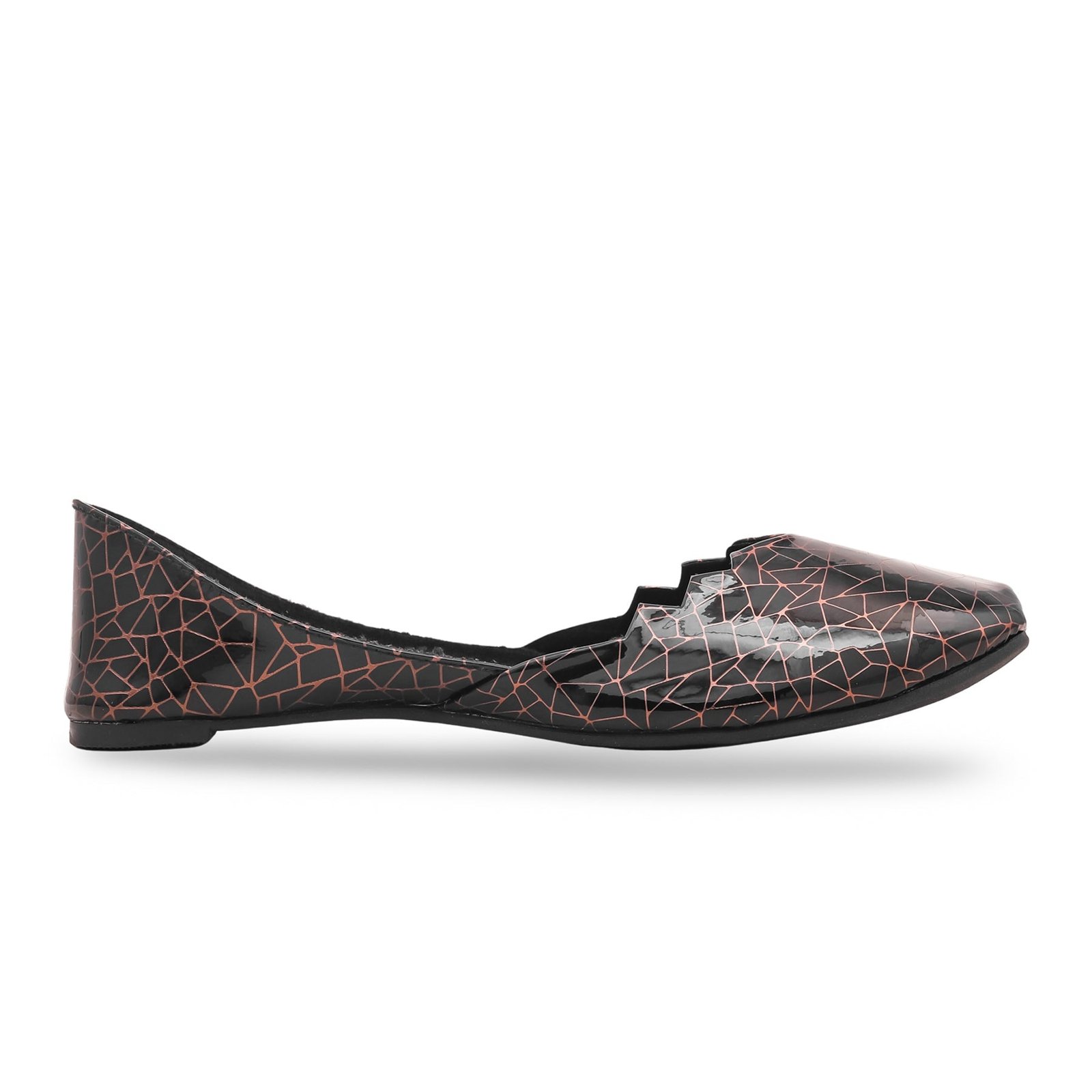Black Casual Khussa EC8358