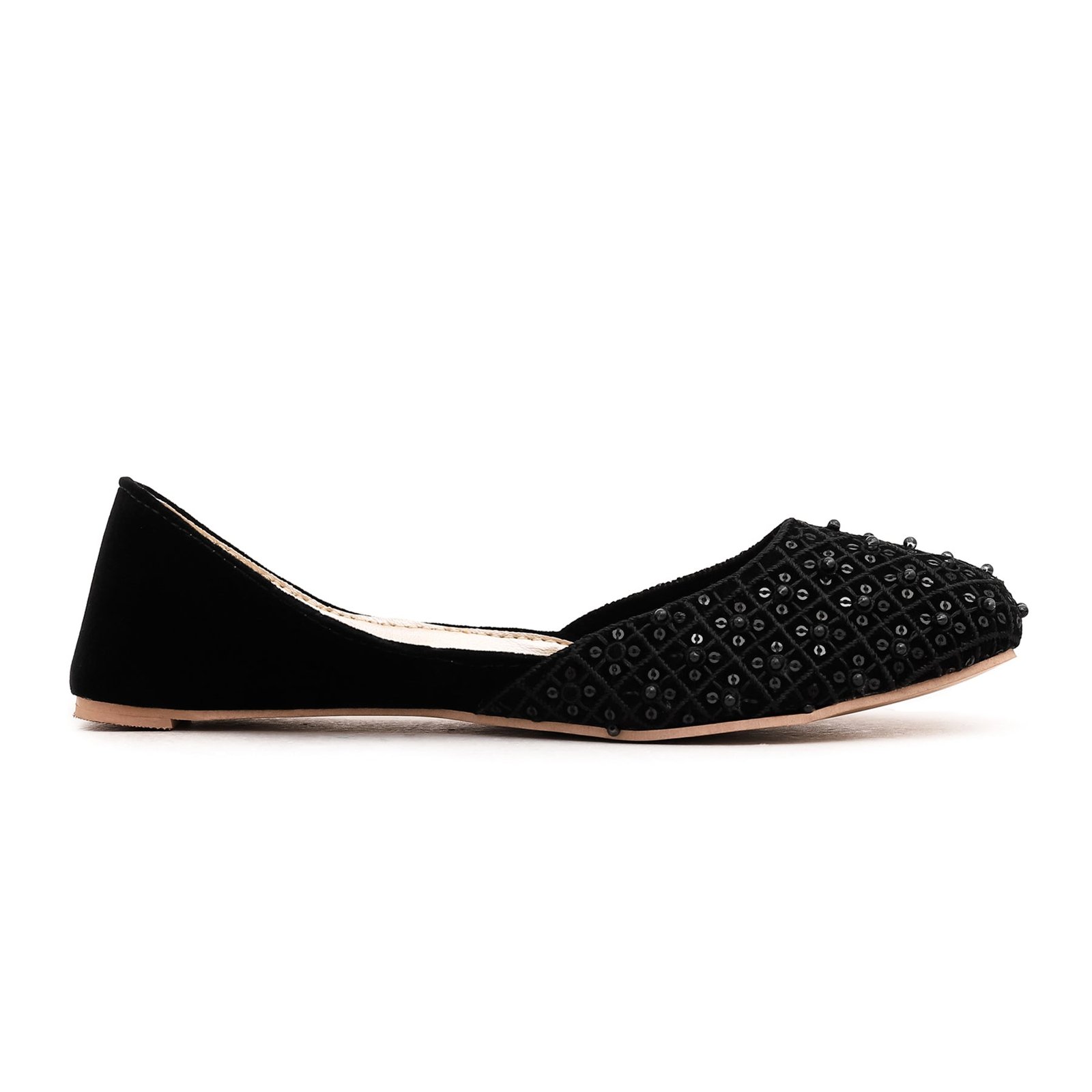 Black Fancy Khussa EC8378