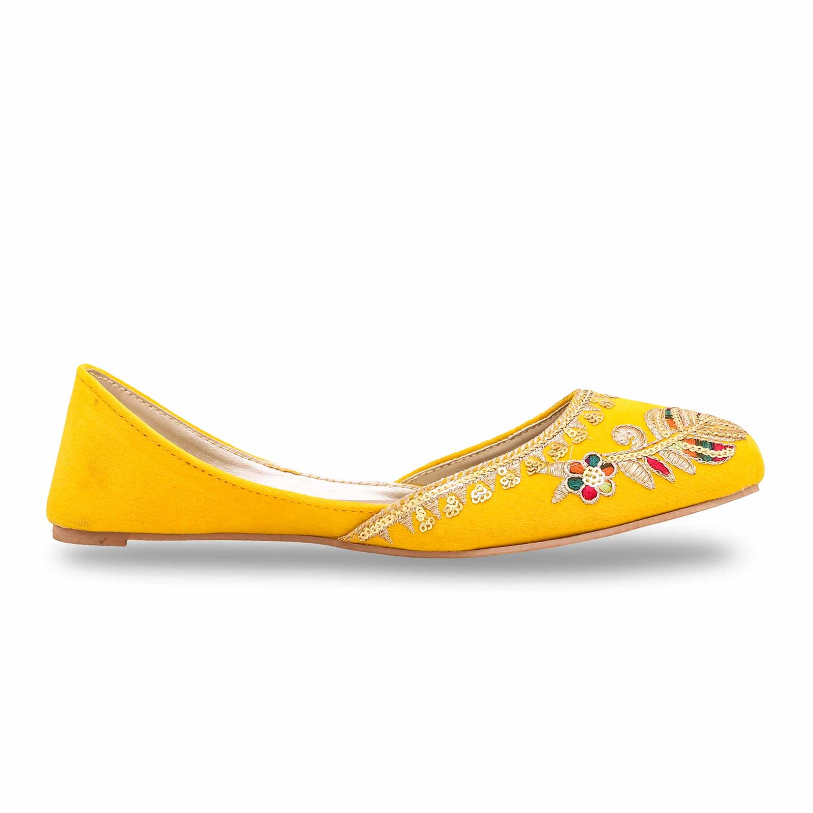 Yellow Fancy Khussa EC8439