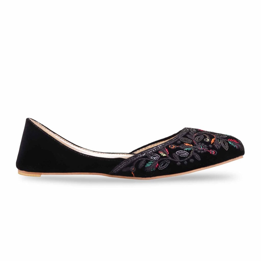 Black Fancy Khussa EC8440