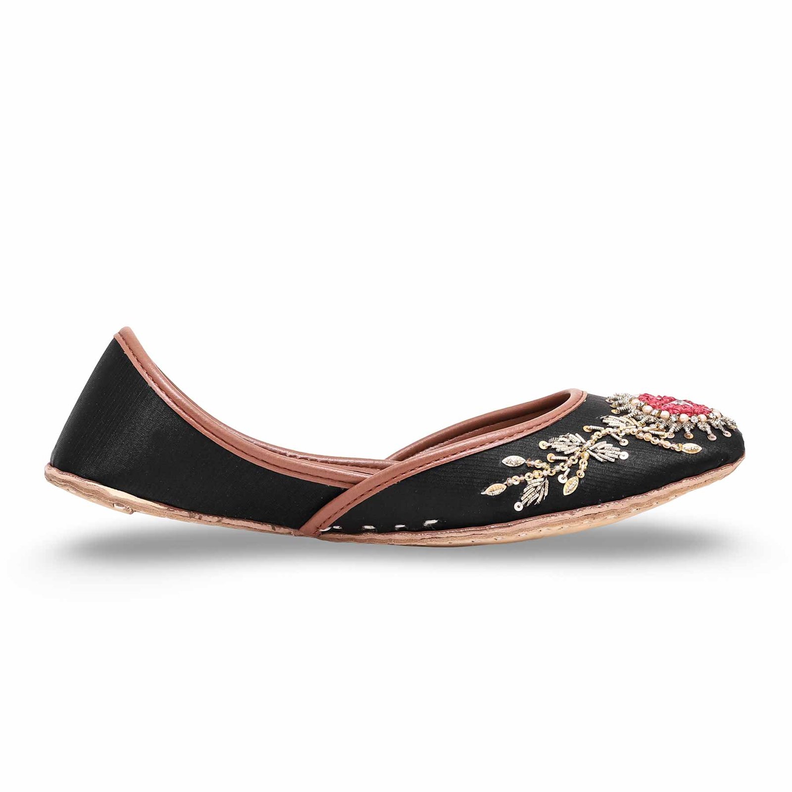 Black Fancy Khussa EC8411