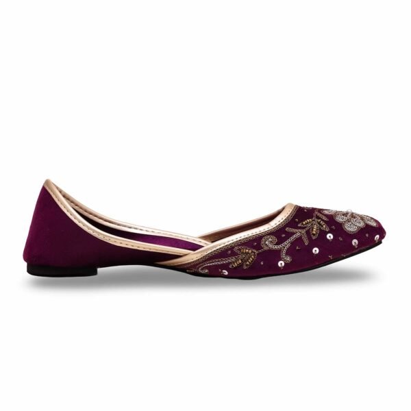 Purple Fancy Khussa EC8445