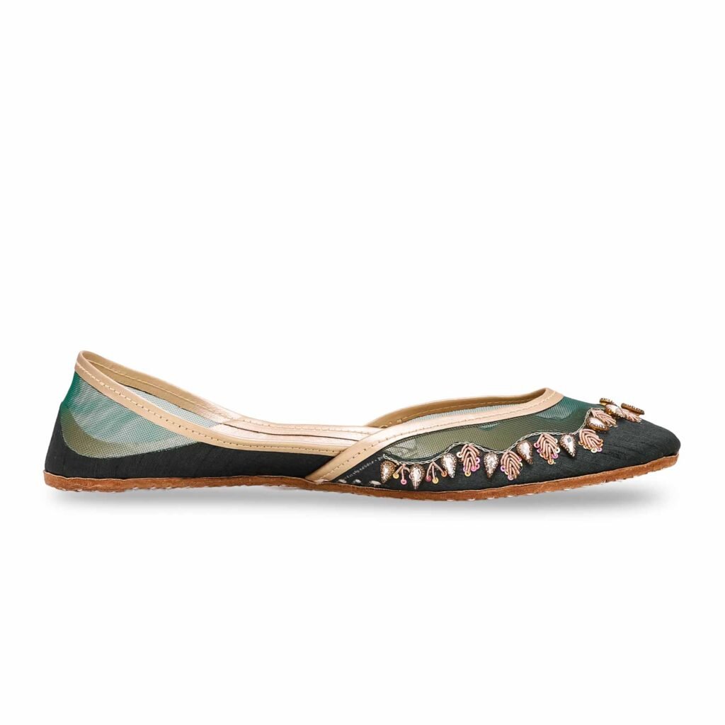 Green Fancy Khussa EC8462
