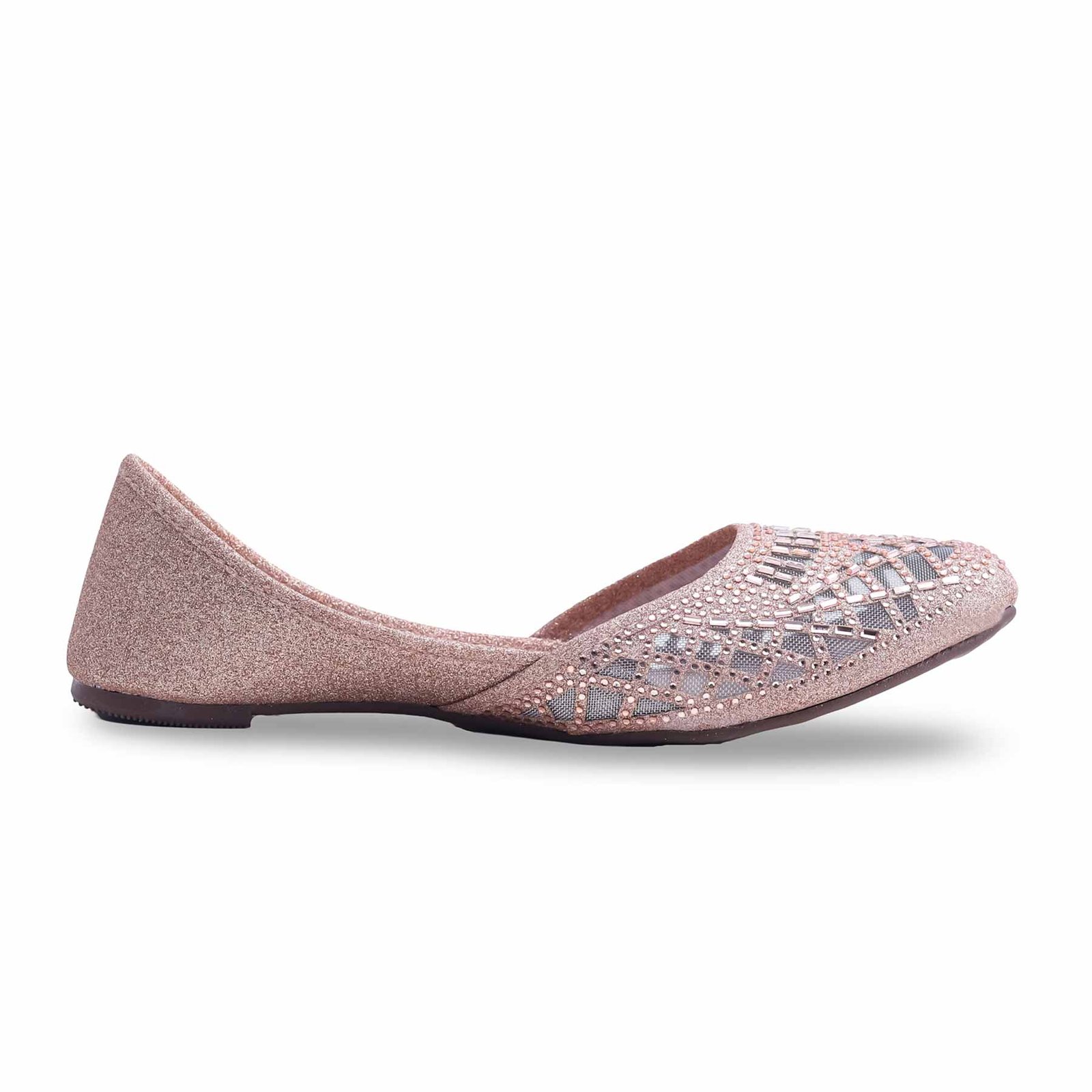 Peach Fancy Khussa EC8504