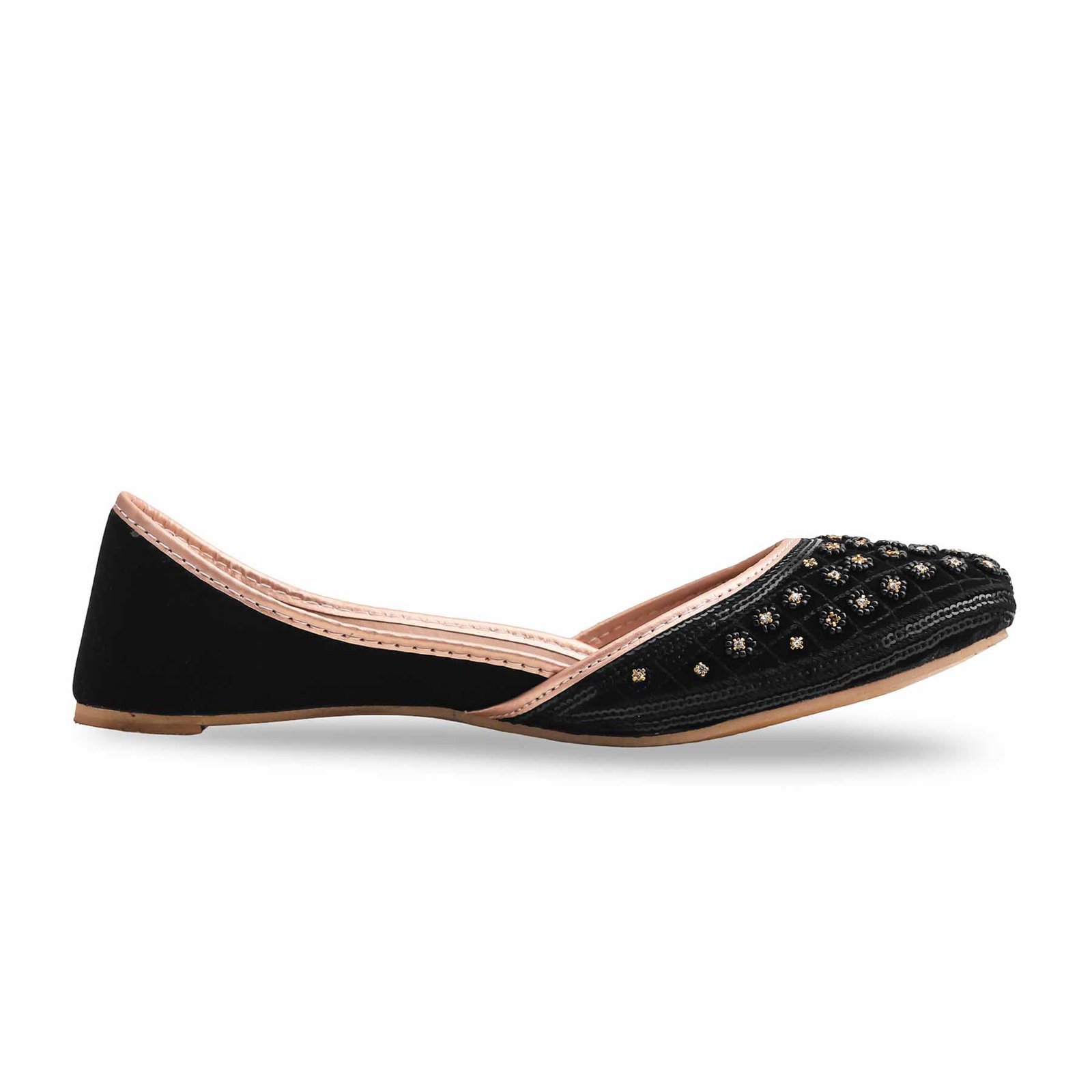 Black Fancy Khussa EC8514