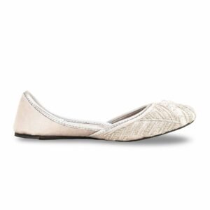 White Fancy Khussa EC8521